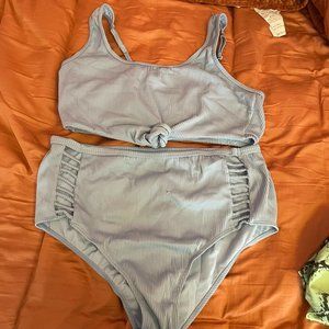 Rue 21 Baby Blue 2 Piece Swimsuit